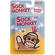 Sock Monkey Playing Cards
